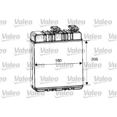 812222 Wärmetauscher, Innenraumheizung