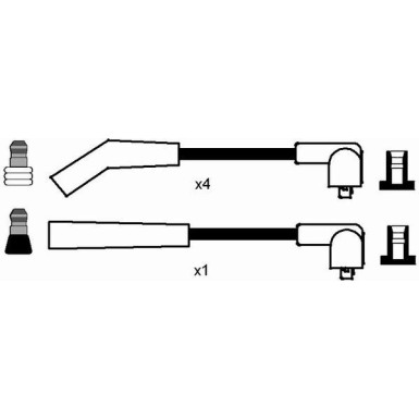 0889 Zündleitungssatz