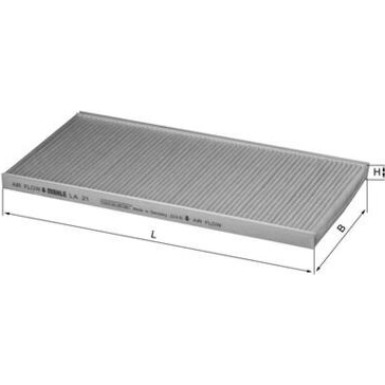 LA 21 Filter, Innenraumluft