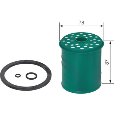 BOSCH | Kraftstofffilter | 1 457 429 621