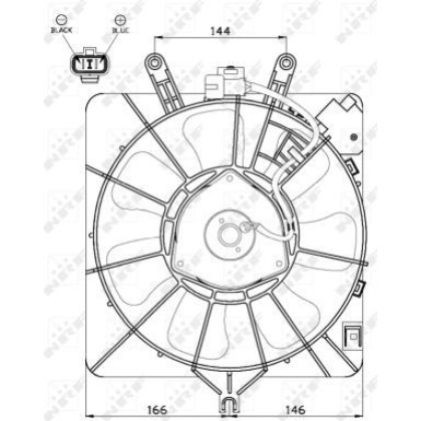 47512 Lüfter, Motorkühlung 47512 Lüfter, Motorkühlung