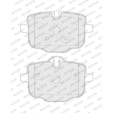 Ferodo Bremsbelagsatz, Scheibenbremse FUSE+ Technology FDB4381