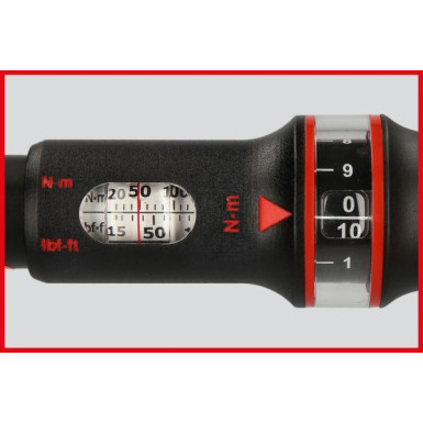 KS Tools | Drehmomentschlüssel-Satz | 1/2" Ratschen-Drehmomentschlüssel, 40-200Nm | 516.1542
