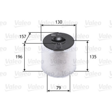 Valeo | Luftfilter | 585663