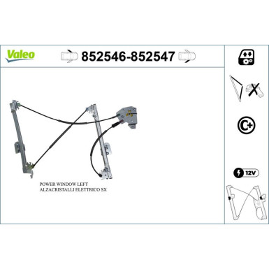 Valeo | Fensterheber | 852546