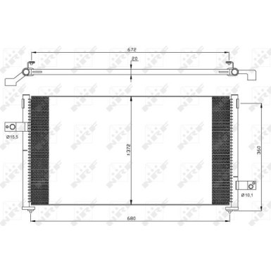 35877 Kondensator, Klimaanlage EASY FIT