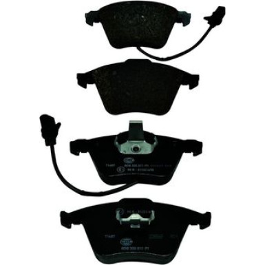 8DB 355 011-711 Bremsbelagsatz, Scheibenbremse