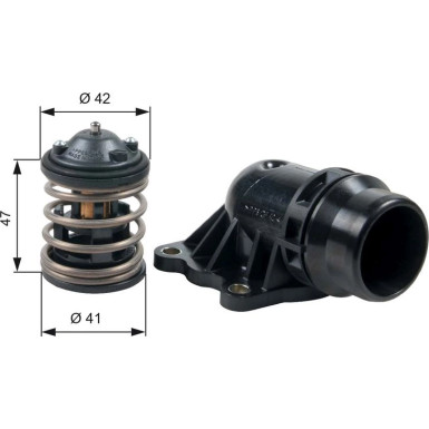TH47487K2 Thermostat, Kühlmittel
