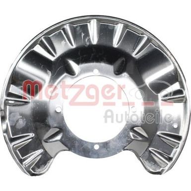 Metzger | Spritzblech, Bremsscheibe | 6115602