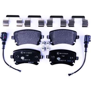 8DB 355 011-531 Bremsbelagsatz, Scheibenbremse