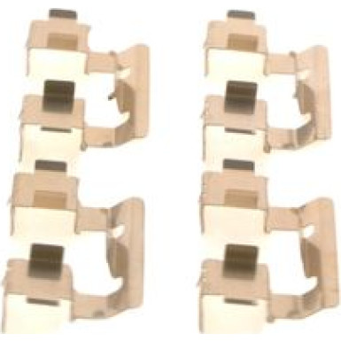 BOSCH | Zubehörsatz, Scheibenbremsbelag | 1 987 474 643