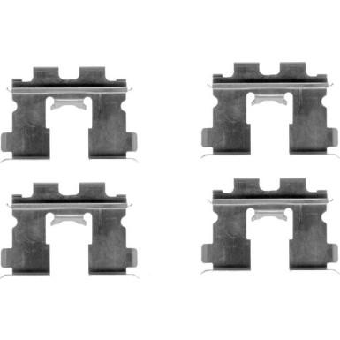 BOSCH Zubehörsatz, Scheibenbremsbelag 1 987 474 356