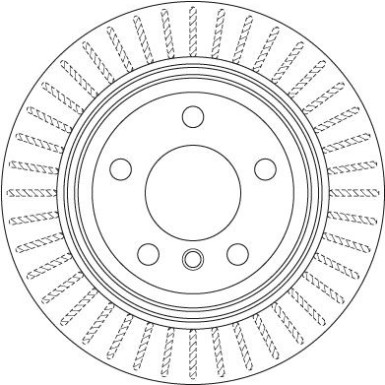 DF6513S Bremsscheibe TRW SINGLE