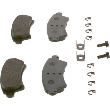 0 986 424 801 Bremsbelagsatz, Scheibenbremse