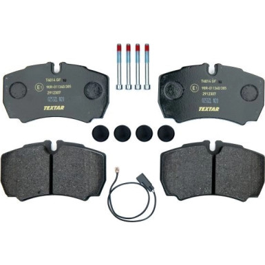 2912307 Bremsbelagsatz, Scheibenbremse