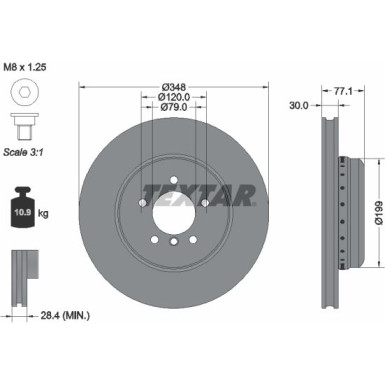 92141825 Bremsscheibe PRO+ 92141825 Bremsscheibe PRO+