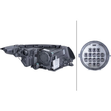 Hella | Hauptscheinwerfer | 1ZS 354 835-031