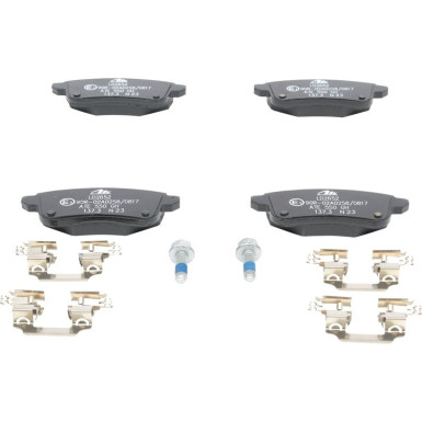 Bremsbelagsatz, Scheibenbremse ATE Ceramic 13.0470-2652.2