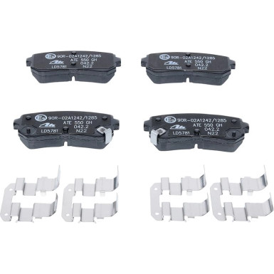 13.0470-5781.2 Bremsbelagsatz, Scheibenbremse ATE Ceramic