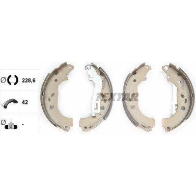 91062000 Bremsbackensatz