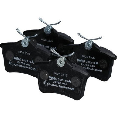 Valeo Bremsbelagsatz, Scheibenbremse EXPERT 302116A