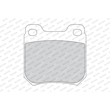 Ferodo | Bremsbelagsatz, Scheibenbremse | FDB1117