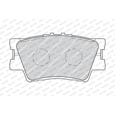 Ferodo Bremsbelagsatz, Scheibenbremse PREMIER ECO FRICTION FDB1892