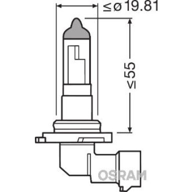 9145 Glühlampe, Nebelscheinwerfer ORIGINAL