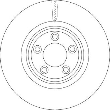 TRW | Bremsscheibe | DF6223S