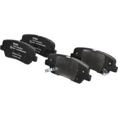 Delphi Bremsbelagsatz, Scheibenbremse LP2202