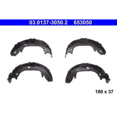 03.0137-3050.2 Bremsbackensatz, Feststellbremse