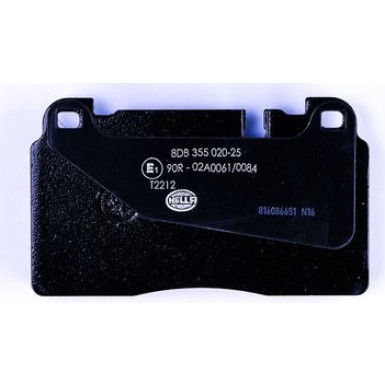 Hella | Bremsbelagsatz, Scheibenbremse | 8DB 355 020-251