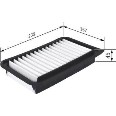 BOSCH F 026 400 420 Luftfilter BOSCH F 026 400 420 Luftfilter