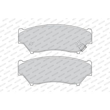 FDB1020 Bremsbelagsatz, Scheibenbremse PREMIER ECO FRICTION