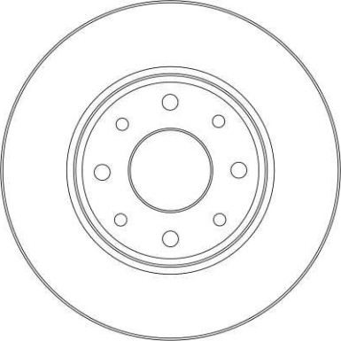 TRW | Bremsscheibe | DF4375