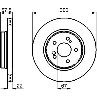 BOSCH | Bremsscheibe | 0 986 478 793