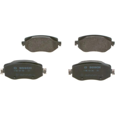 0 986 424 386 Bremsbelagsatz, Scheibenbremse