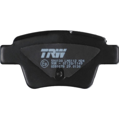 TRW Bremsbelagsatz, Scheibenbremse COTEC GDB1678