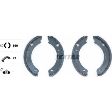 91048301 Bremsbackensatz, Feststellbremse 91048301 Bremsbackensatz, Feststellbremse