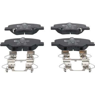 Bremsensatz, Scheibenbremse