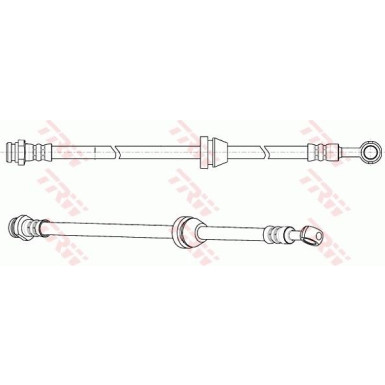 PHD947 Bremsschlauch PHD947 Bremsschlauch