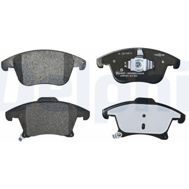 LP3181 Bremsbelagsatz, Scheibenbremse