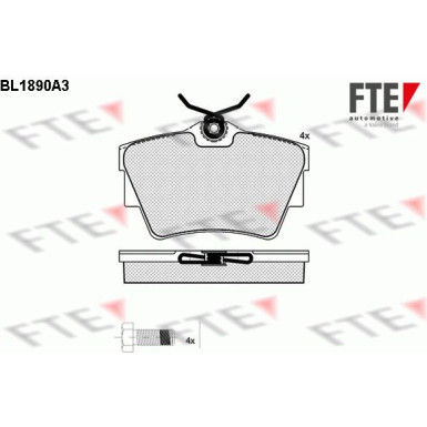 9010474 Bremsbelagsatz, Scheibenbremse