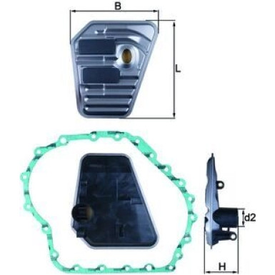 HX 167D Hydraulikfilter, Automatikgetriebe HX 167D Hydraulikfilter, Automatikgetriebe