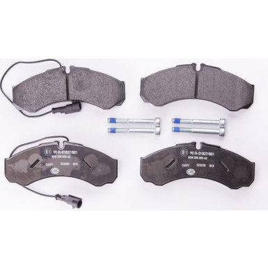 Hella | Bremsbelagsatz, Scheibenbremse | 8DB 355 005-431
