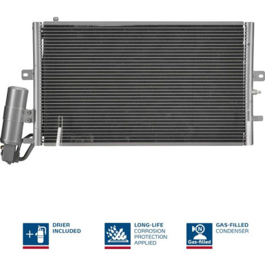94862 Kondensator, Klimaanlage 94862 Kondensator, Klimaanlage