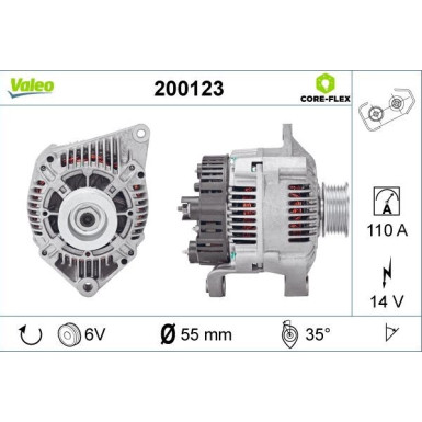 Valeo | Generator | 200123