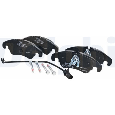 Delphi | Bremsbelagsatz, Scheibenbremse | LP2077