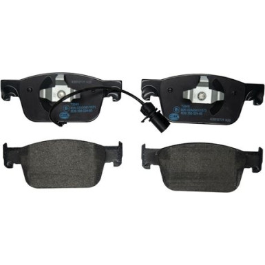 Hella Pagid | Bremsbelagsatz, Scheibenbremse | 8DB 355 024-951