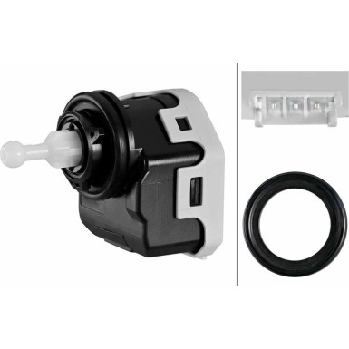 6NM 007 878-041 Stellelement, Leuchtweitenregulierung